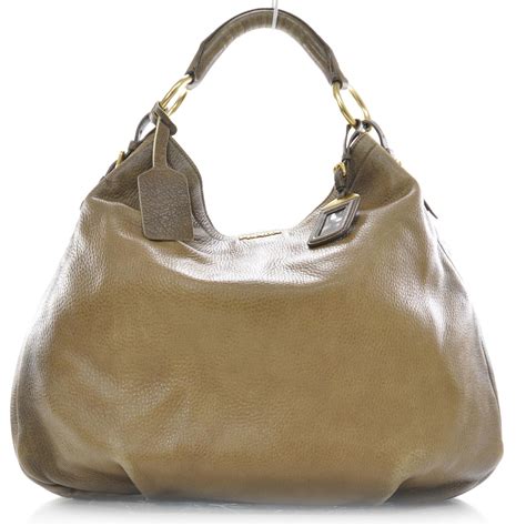 prada cervo antik|Prada Cervo Antik Hobo .